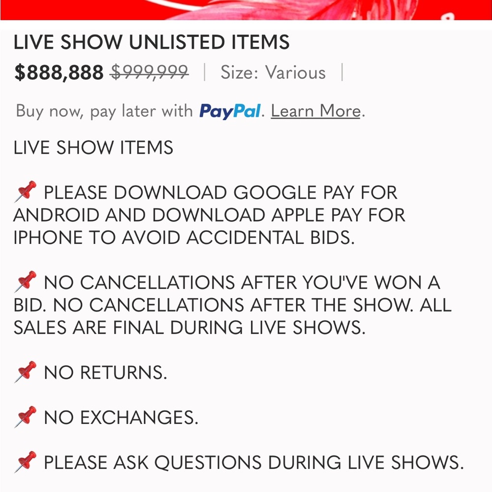 Live show notification 📣 📣👋🎉🎇🎇 - Picture 4 of 17